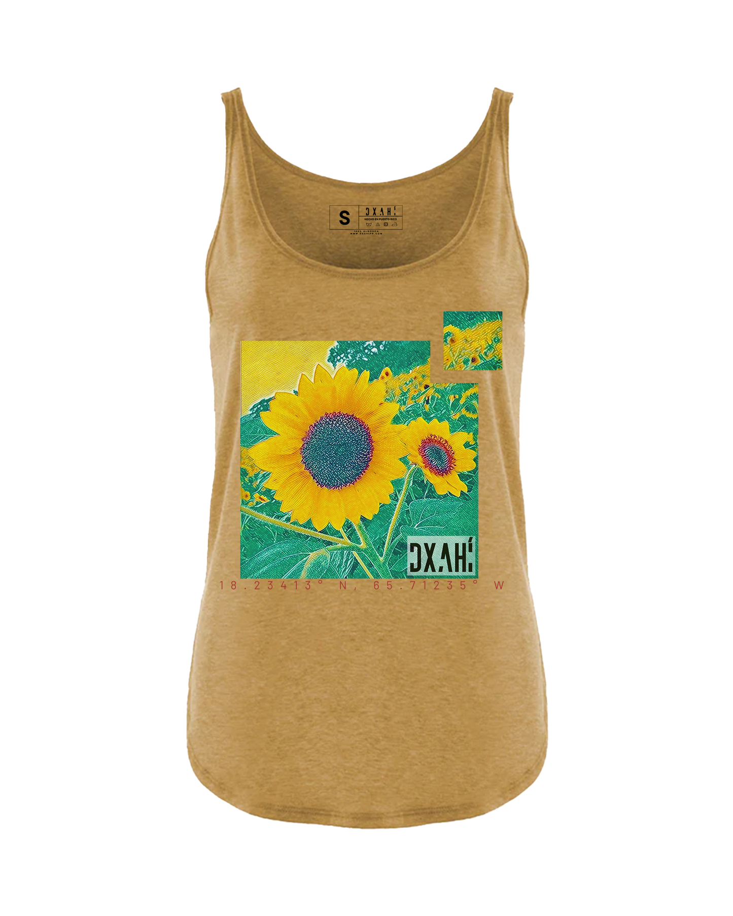 Girasoles Tank Mujer