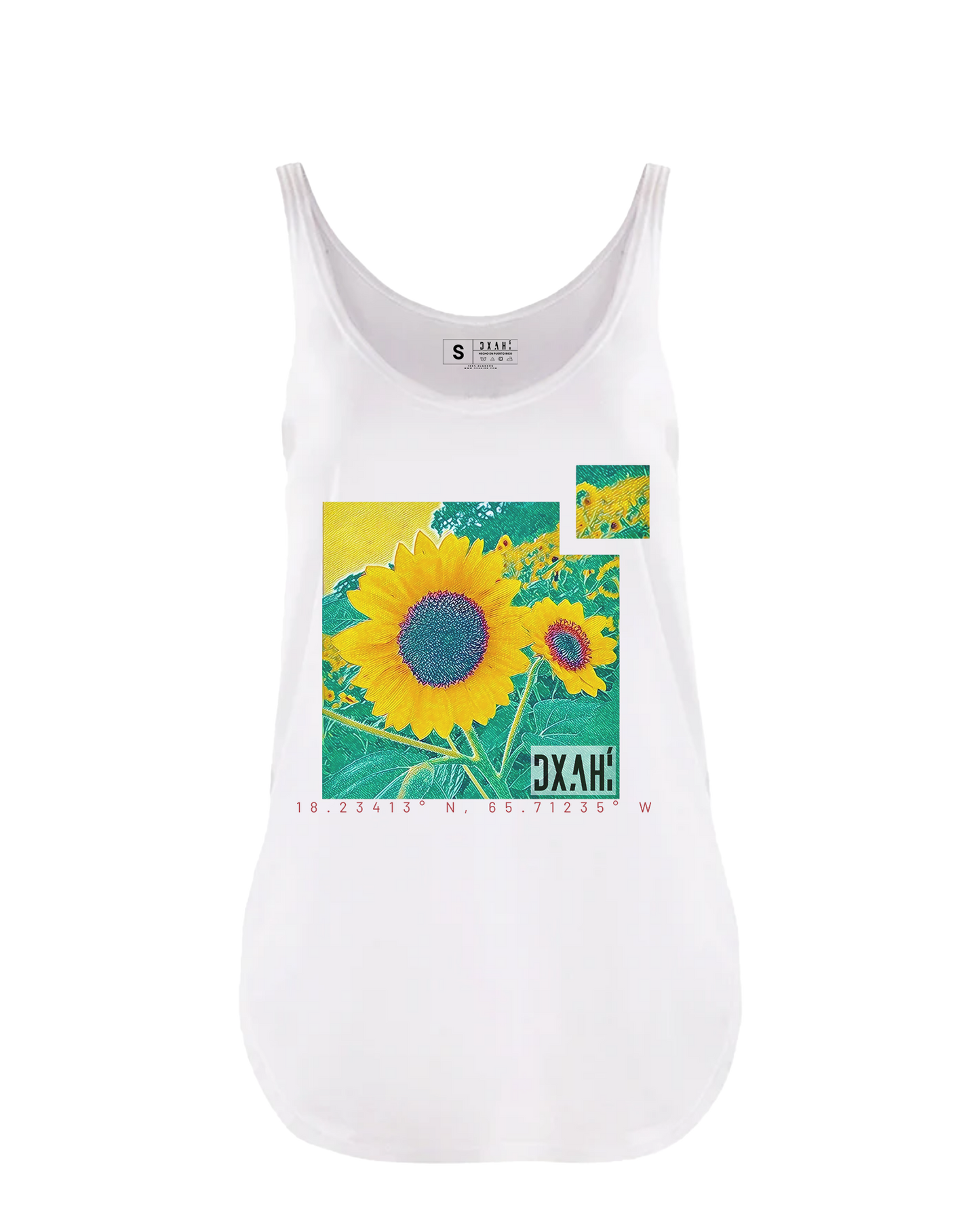 Girasoles Tank Mujer