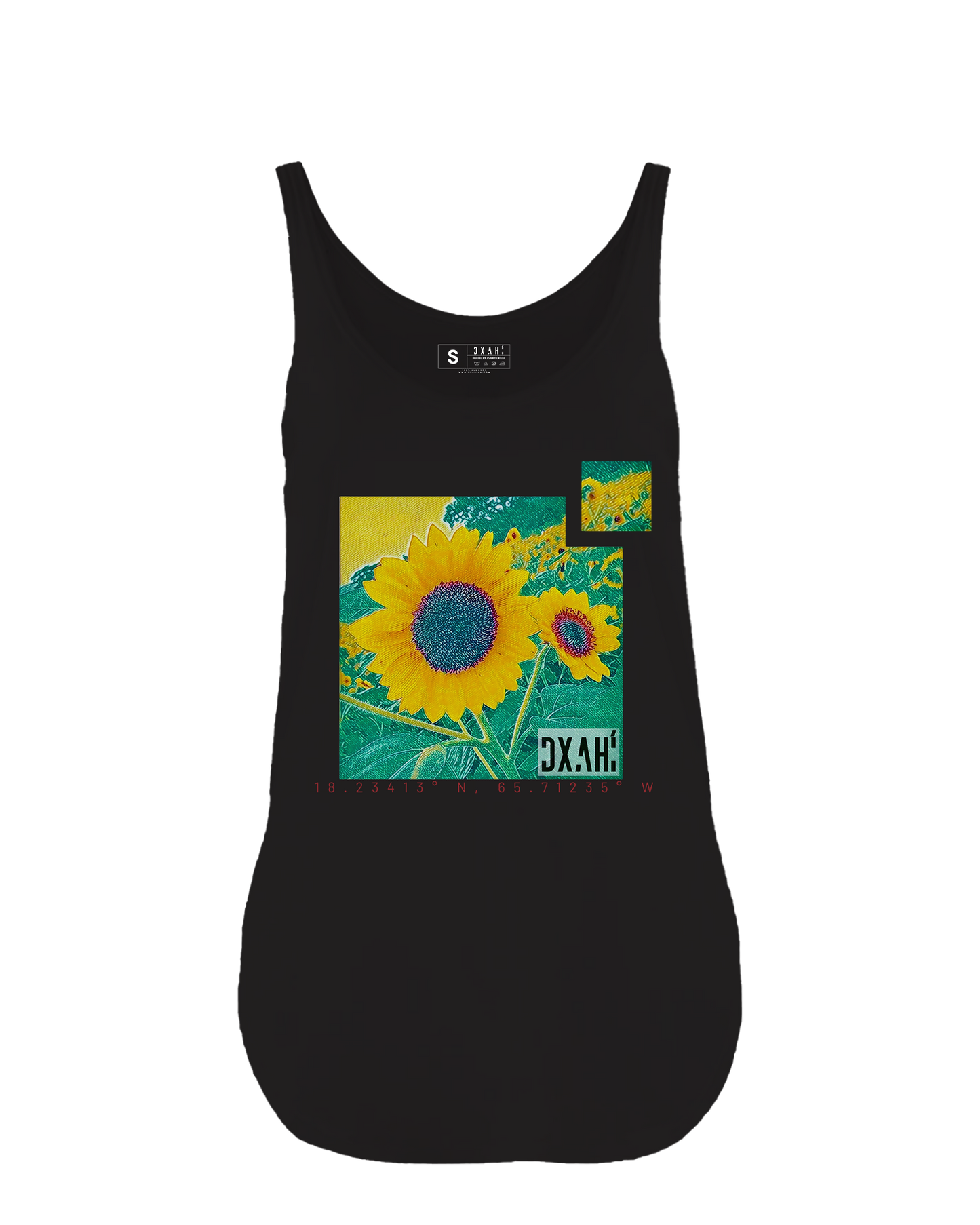 Girasoles Tank Mujer