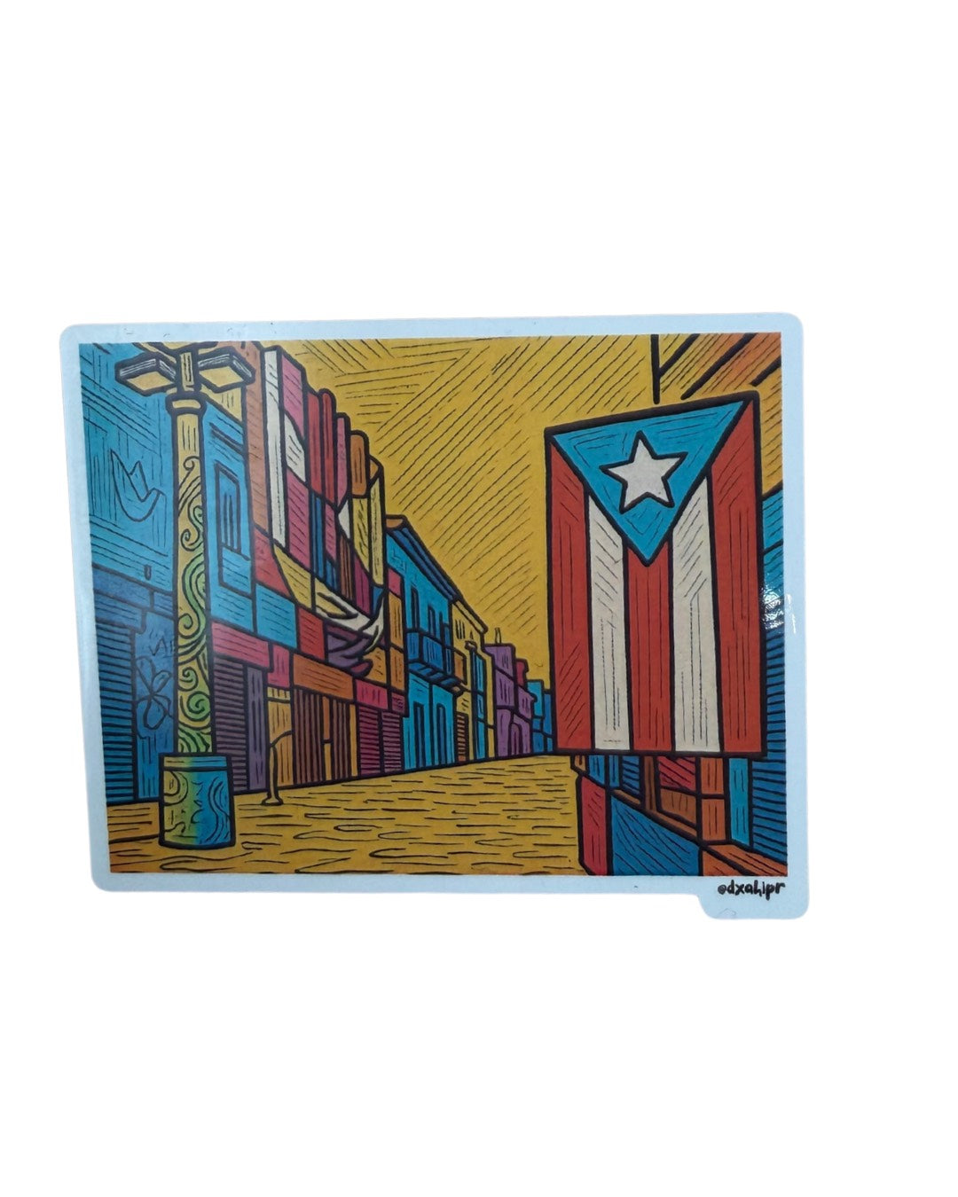 P.º de Diego – Sticker Waterproof